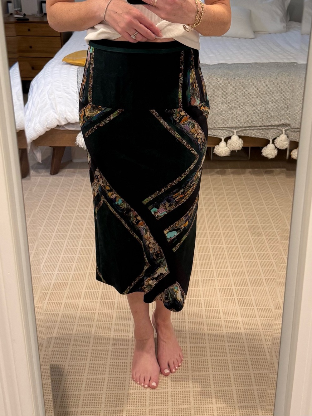 Dries Van Noten 100% Silk Skirt - Picture 2 of 7